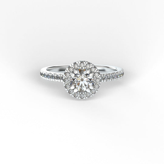 Anillo Salamanca en platino