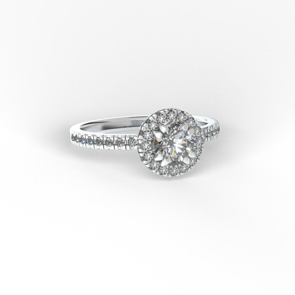 Anillo Salamanca en platino