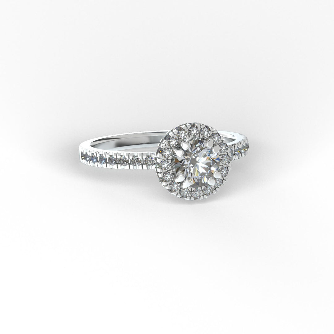 Anillo Salamanca en platino