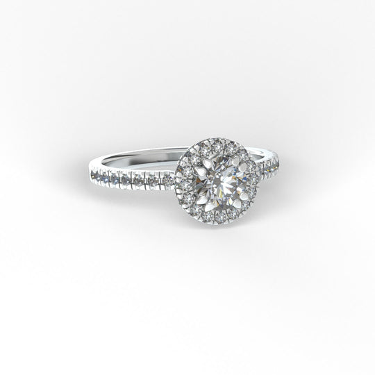 Anillo Salamanca en platino