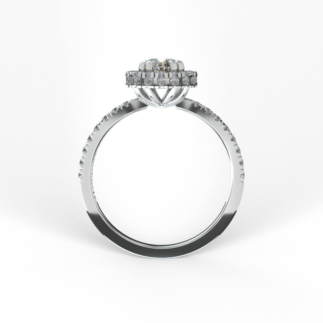 Anillo Salamanca en platino