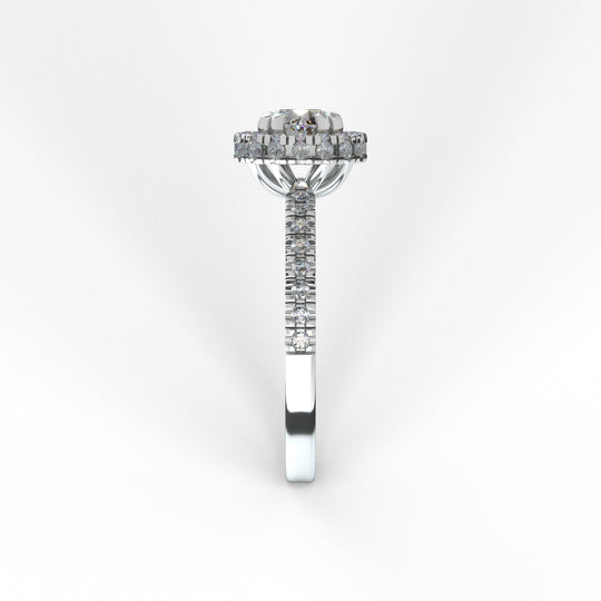 Anillo Salamanca en platino