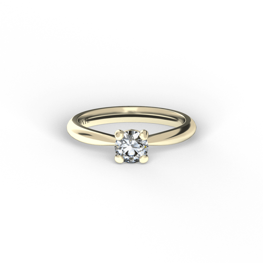 Anillo Sol en oro amarillo