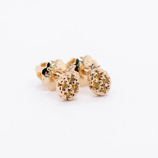 Aretes para bebé Piña