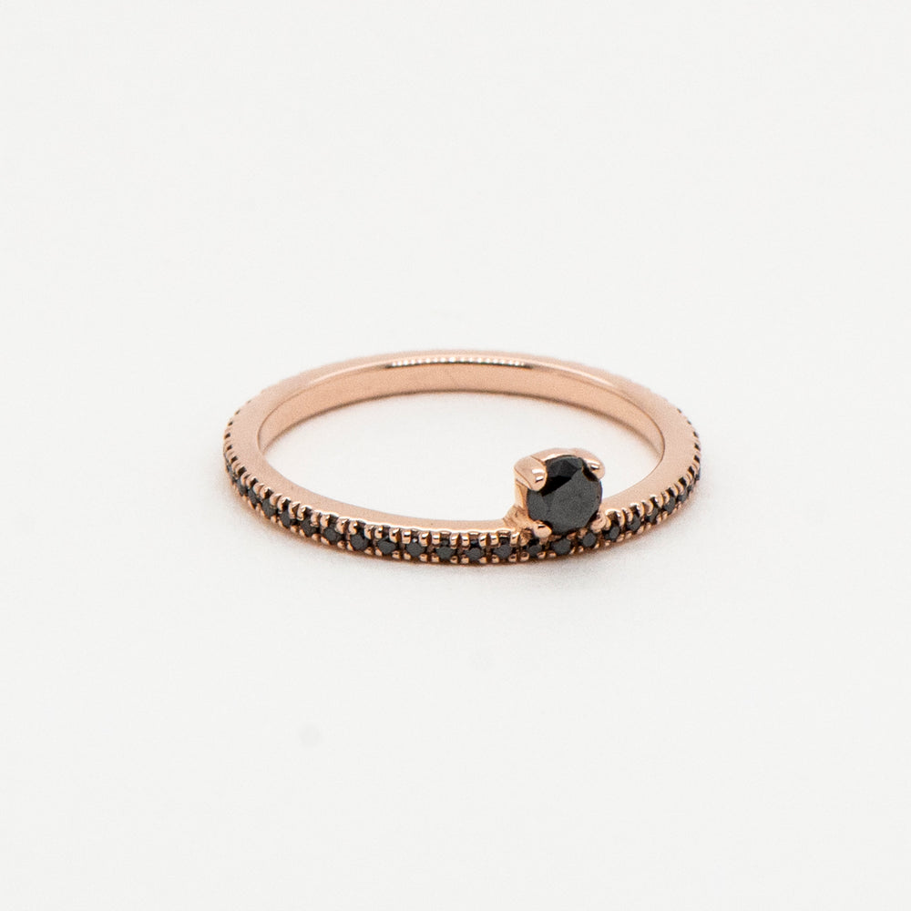 Churumbela Florencia con diamante negro