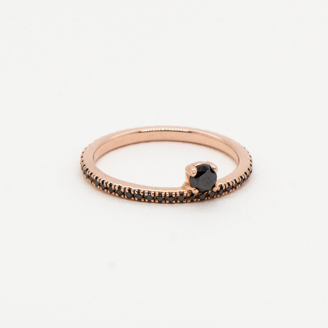 Churumbela Florencia con diamante negro