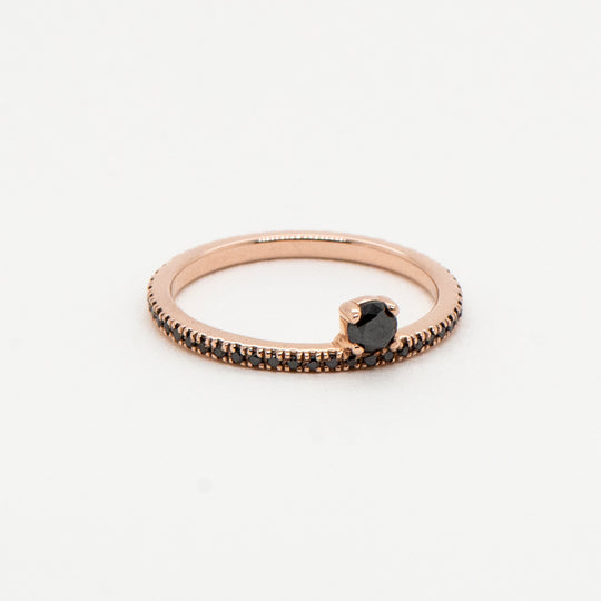 Churumbela Florencia con diamante negro
